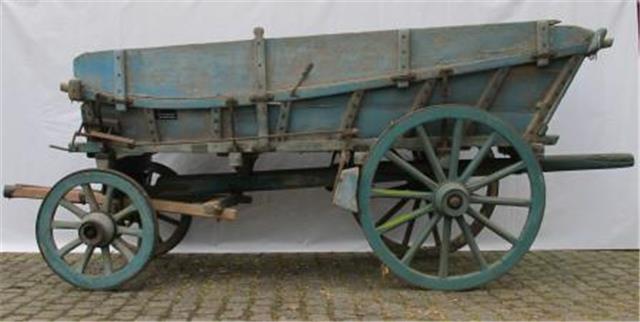 Polderwagen met afneembare zijborden, Karrenmuseum Essen